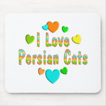 Liebe-persische Katzen Mauspads
