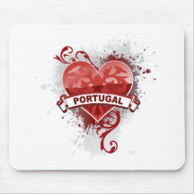 Liebe Portugal Mousepads