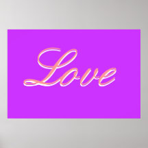 Liebe Posterdruck