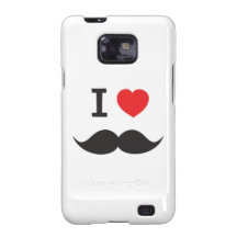 Liebe-Schnurrbart Galaxy S2 Case