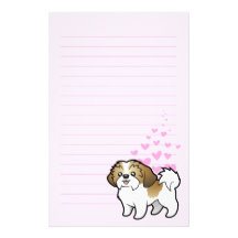 Liebe Shih Tzu (Welpe geschnitten) Druckpapier