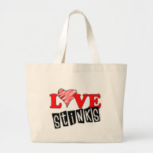 Liebe stinkt Geschenke Tasche