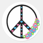 Liebe und Frieden Sticker