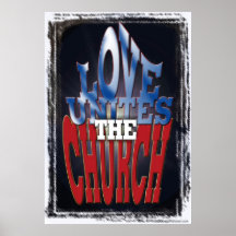 Liebe unites9p posterdruck