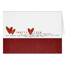 Liebe-Valentinstagkarte