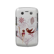 Liebe-Vogel-BlackBerry-mutiger Kasten Case-Mate Blackberry Hülle