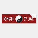 Liebe Yin Yang Stoßaufkleber Autoaufkleber