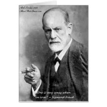 Liebhaber-Liebe-Zitat-Geschenk-Karten usw. Freud v
