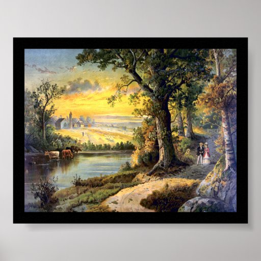Liebhaber Ramble 1880 Plakat