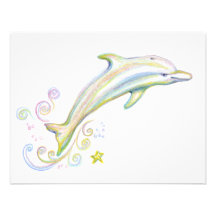 Liebster Delphin Individuelle Einladung