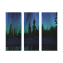 "Lied des Himmels" Triptychon-Leinwand Leinwand Druck