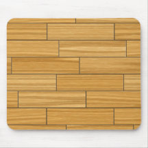 Light Grain Wood Pattern Mousepad