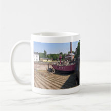 Lightship im Trockendock Kaffee Tasse