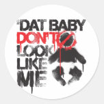 Lil Jon "Shawty Schlag Dat Baby sehen nicht wie ic Runder Aufkleber