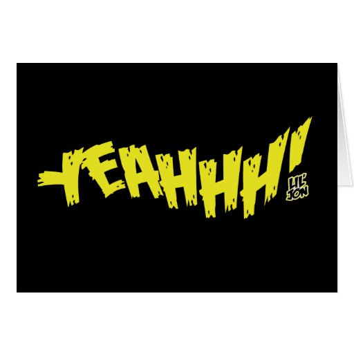 Lil Jon "Yeeeah!" Gelb Karte