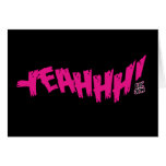 Lil Jon "Yeeeah!" Magentarot Grußkarten