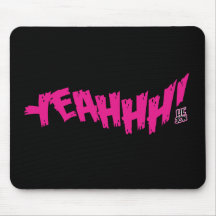 Lil Jon "Yeeeah!" Magentarot Mousepad