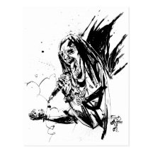 Lil Jon "Zusammenarbeit durch Jim Mahfood und Lil  Postkarte