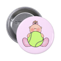 Lil Tennis-Baby Anstecknadelbuttons