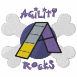 Lila Agility-Felsen