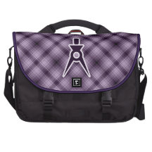 Lila Architekt Laptop Tasche