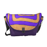 Lila aztekische Bote-Tasche Kurier Taschen