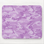 Lila Camouflage Mousepad