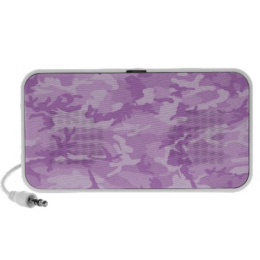 Lila Camouflage Notebook Speaker