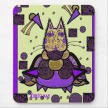 LILA CAT MOUSEPAD