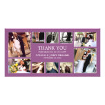 LILA COLLAGE WEDDING %PIPE% DANKEN IHNEN ZU KARDIE BILDER KARTEN