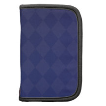 Lila Diamant-Muster-Rickshaw-Folio Planer