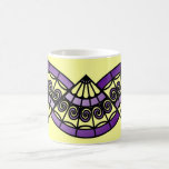 Lila Fans Tasse