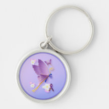 Lila Faser Bewusstsein keychain Schlüsselband