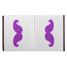 Lila Glitter des Girly Schnurrbartes des Spaßes re