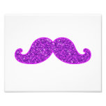 Lila Glitter des Girly Schnurrbartes des Spaßes re Kunstphotos