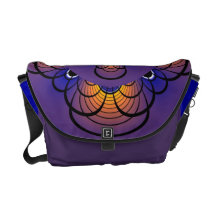 Lila GoldRickshaw-Bote-Tasche Kuriertasche