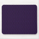 Lila Herzen auf Schwarzem mousepads