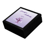 Lila Hochzeit Geschenkboxen
