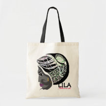 LILA Netz Leinentaschen