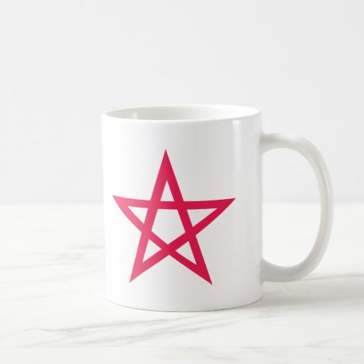 lila Pentagramm Pentagram Teetassen