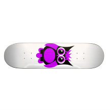 Lila PunkeuleSkateboard Bedruckte Skateboarddecks