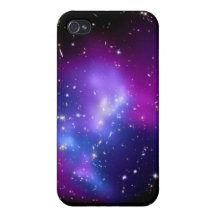 Lila Raum der Galaxie-Gruppen-J0717 iPhone 4/4S Hüllen