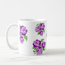 Lila Rose 11 Unze-Kaffeetasse
