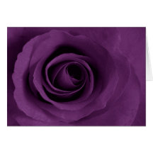 Lila Rose von künstlerischem Grußkarten