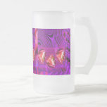 Lila Rosen Traum Kaffee Haferl