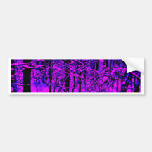 Lila Schnee Autosticker