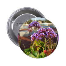 Lila Statice Blumenknopf Anstecknadelbuttons