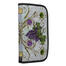 Lila Trauben Folio Planer