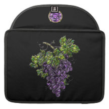 Lila Trauben Sleeves Für MacBooks