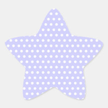 Lila und weißes Tupfen-Muster. Spotty. Sticker